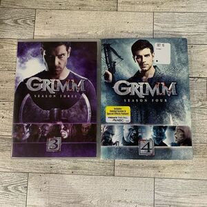 Grimm DVDs Seasons 3‎ & Seasons 4 TV Series Bonus Features with Deleted Scenes
